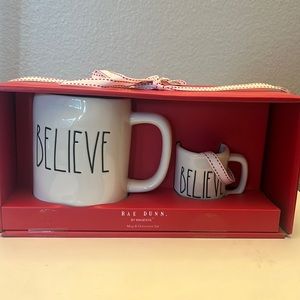 Rae Dunn Mug and Ornament set